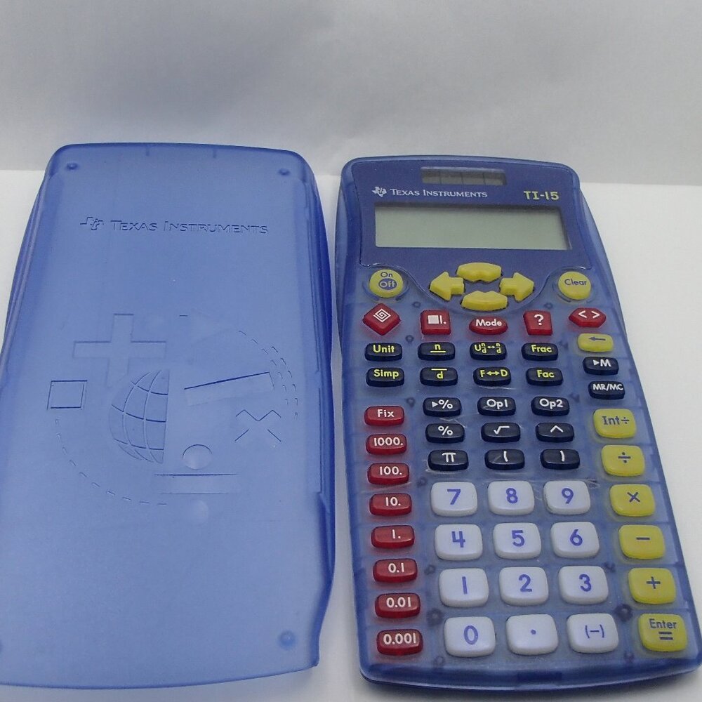 Texas Instruments TI-15 Explorer Elementary Calculator TI15